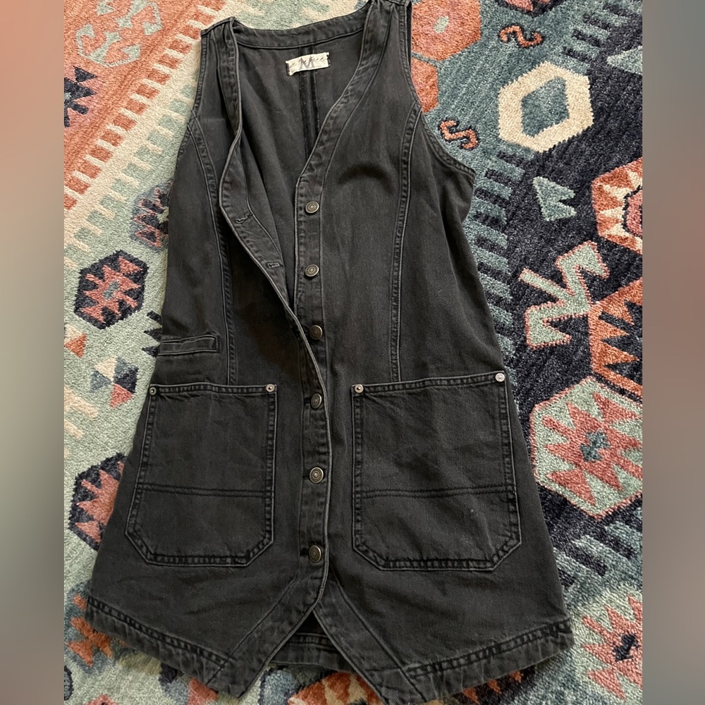 Free People Out of Office vest dress